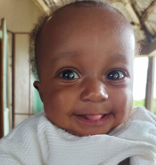 Sorriso de uma criança